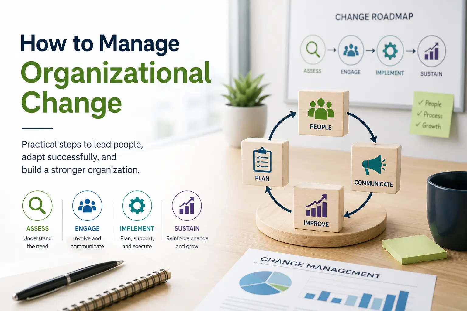 How to Manage Organizational Change: Planning, People, and Results