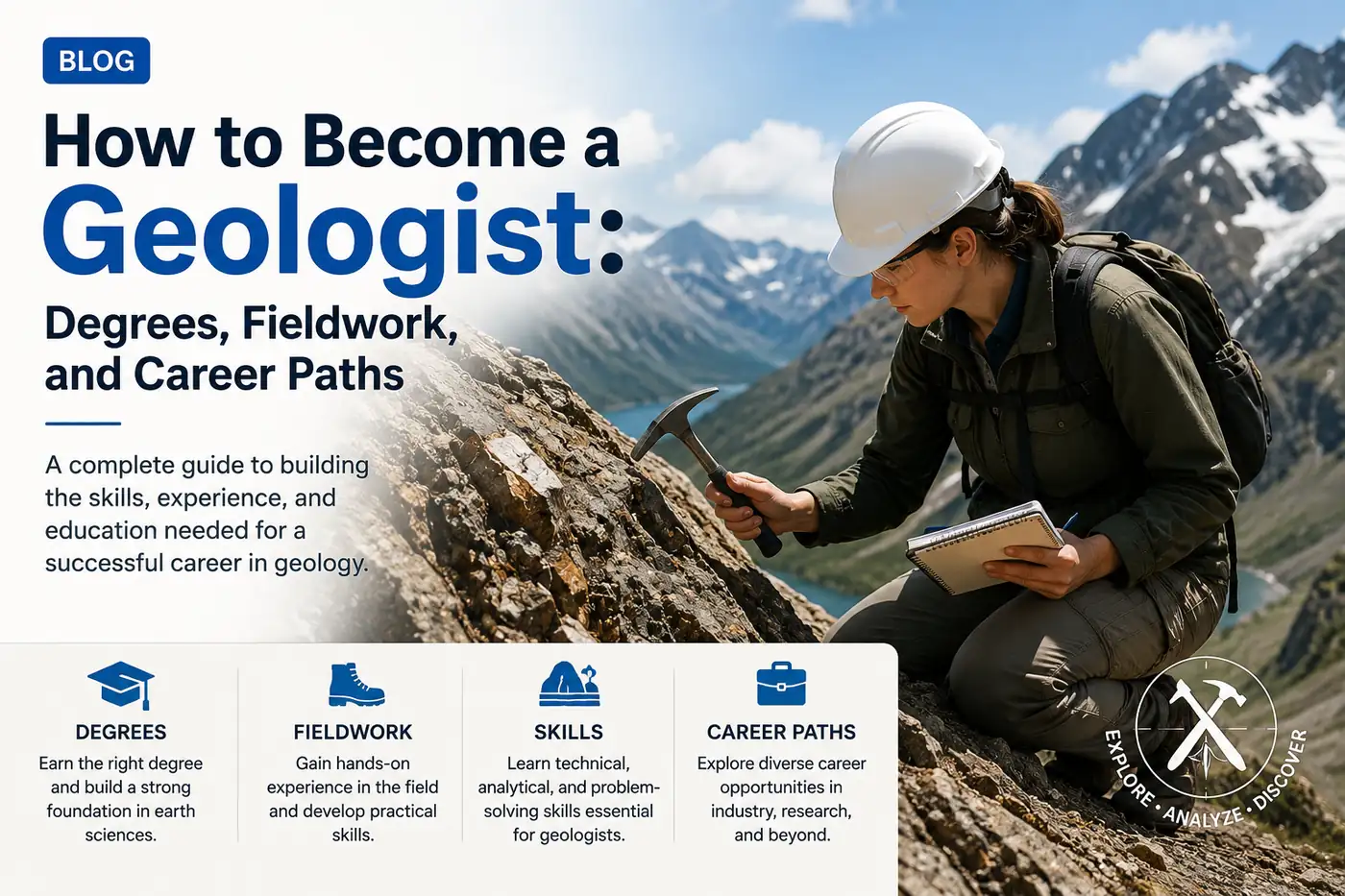 How to Become a Geologist: Degrees, Fieldwork, and Career Paths