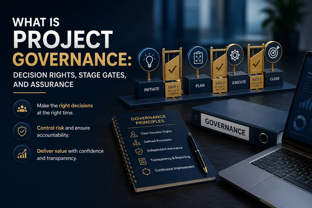 What Is Project Governance: Decision Rights, Stage Gates, and Assurance