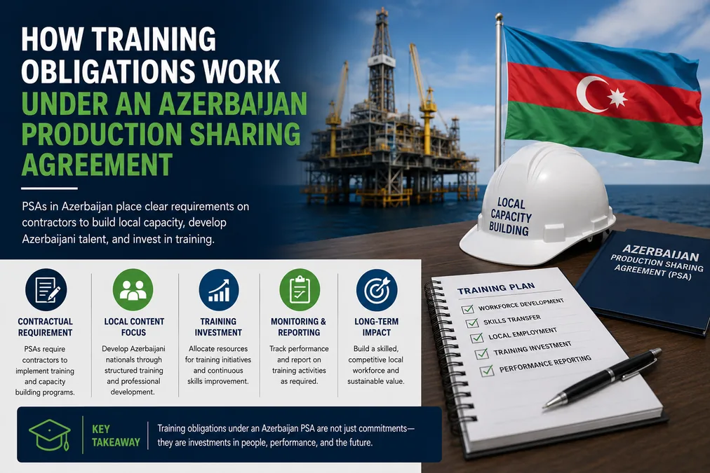 How Training Obligations Work Under an Azerbaijan Production Sharing Agreement