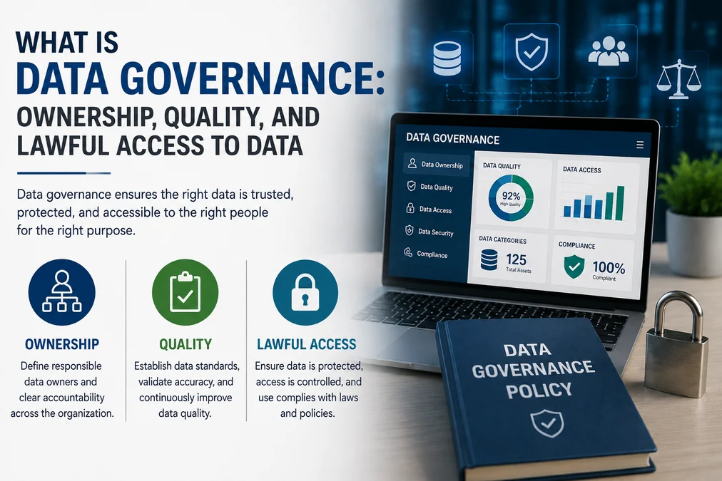 What Is Data Governance: Ownership, Quality, and Lawful Access to Data