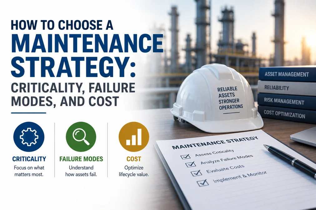 How to Choose a Maintenance Strategy: Criticality, Failure Modes, and Cost