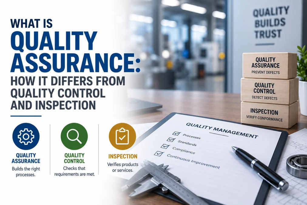 What Is Quality Assurance: How It Differs From Quality Control and Inspection