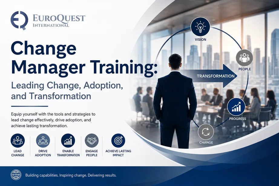 Change Manager Training: Leading Change, Adoption, and Transformation